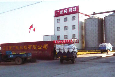 承建石家庄广威农牧有(yǒu)限公司年产16万吨级饲料加工成套设备